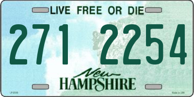 NH license plate 2712254