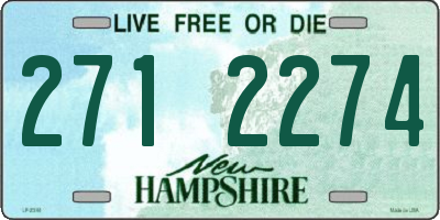 NH license plate 2712274