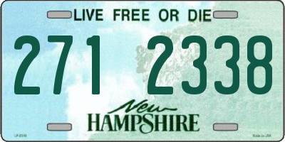 NH license plate 2712338