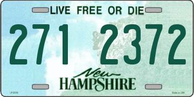 NH license plate 2712372