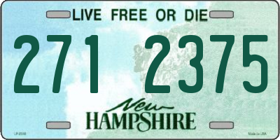 NH license plate 2712375