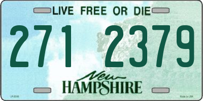 NH license plate 2712379