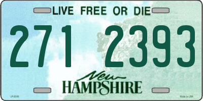 NH license plate 2712393