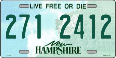 NH license plate 2712412