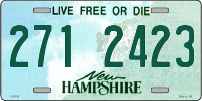 NH license plate 2712423