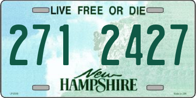 NH license plate 2712427