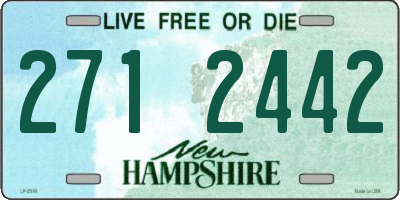 NH license plate 2712442