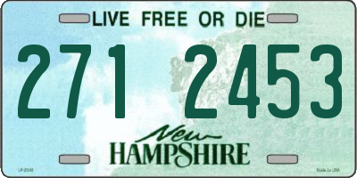 NH license plate 2712453