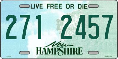 NH license plate 2712457
