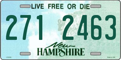 NH license plate 2712463