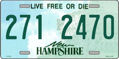 NH license plate 2712470