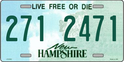 NH license plate 2712471