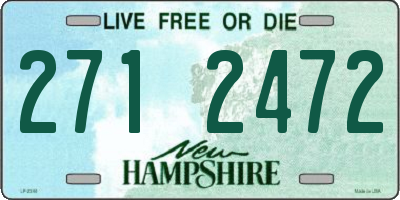 NH license plate 2712472