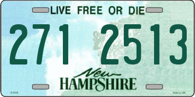 NH license plate 2712513