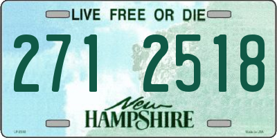 NH license plate 2712518