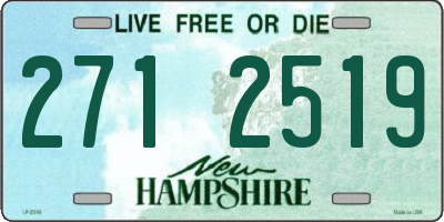 NH license plate 2712519
