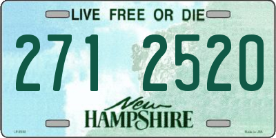 NH license plate 2712520