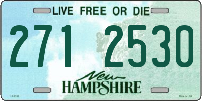 NH license plate 2712530
