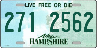 NH license plate 2712562