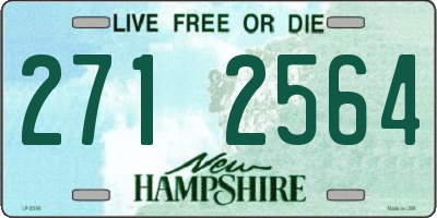 NH license plate 2712564
