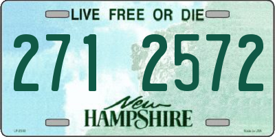 NH license plate 2712572