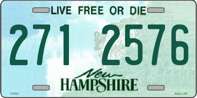NH license plate 2712576