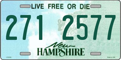 NH license plate 2712577