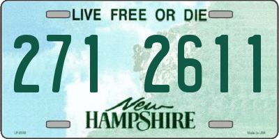 NH license plate 2712611
