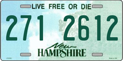 NH license plate 2712612