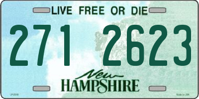 NH license plate 2712623