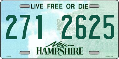 NH license plate 2712625
