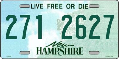 NH license plate 2712627