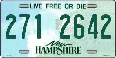 NH license plate 2712642
