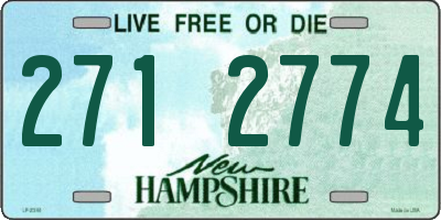 NH license plate 2712774