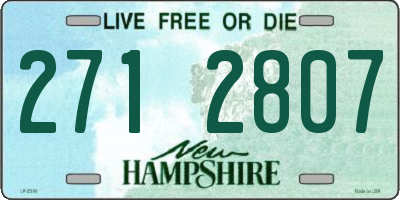 NH license plate 2712807