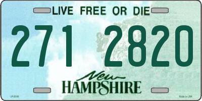 NH license plate 2712820