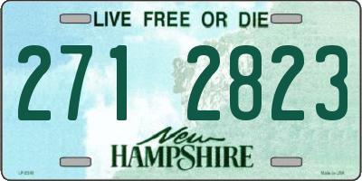 NH license plate 2712823