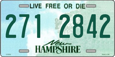 NH license plate 2712842