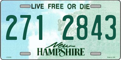 NH license plate 2712843