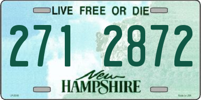 NH license plate 2712872