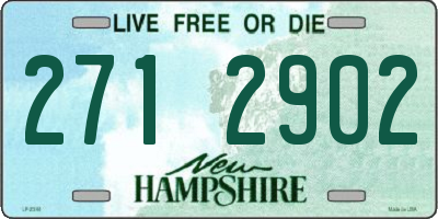 NH license plate 2712902