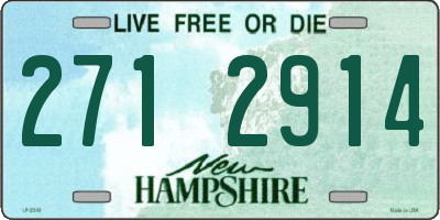 NH license plate 2712914