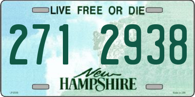 NH license plate 2712938