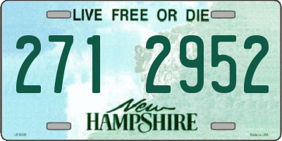 NH license plate 2712952