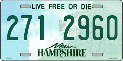 NH license plate 2712960