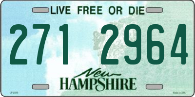 NH license plate 2712964