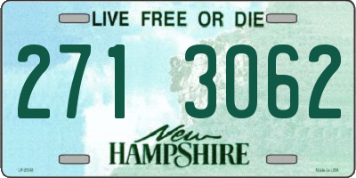 NH license plate 2713062