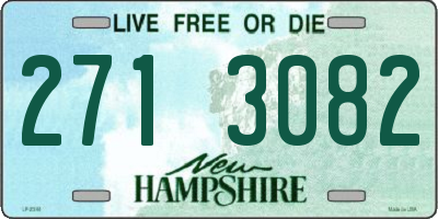 NH license plate 2713082