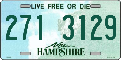 NH license plate 2713129