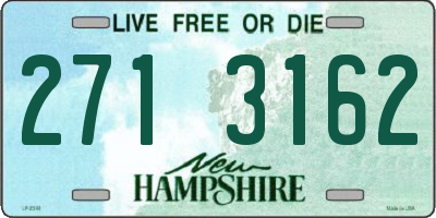 NH license plate 2713162